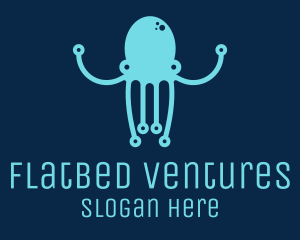 Startup Tech Octopus logo design