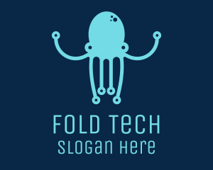 Startup Tech Octopus logo design