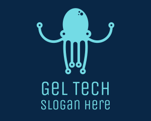 Startup Tech Octopus logo design