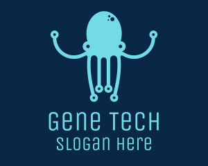 Startup Tech Octopus logo design