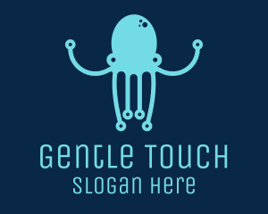 Startup Tech Octopus logo design