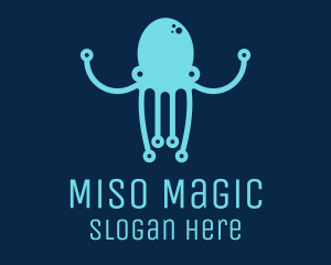 Startup Tech Octopus logo design