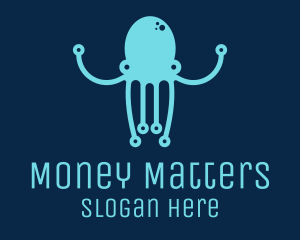 Startup Tech Octopus logo design