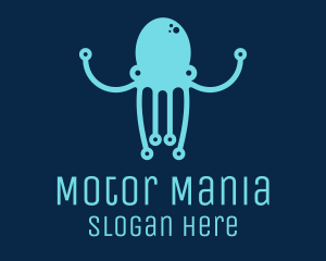 Startup Tech Octopus logo design