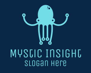 Startup Tech Octopus logo design