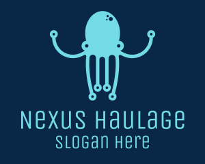 Startup Tech Octopus logo design