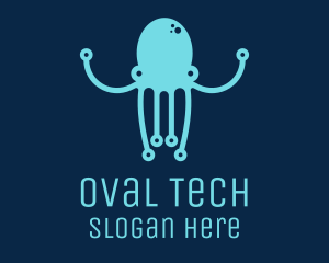 Startup Tech Octopus logo design