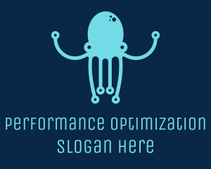 Startup Tech Octopus logo design