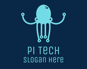 Startup Tech Octopus logo design