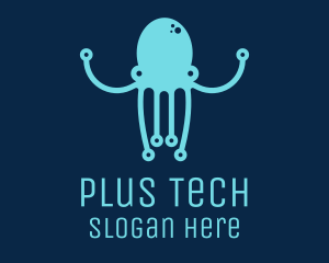 Startup Tech Octopus logo design