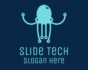 Startup Tech Octopus logo design