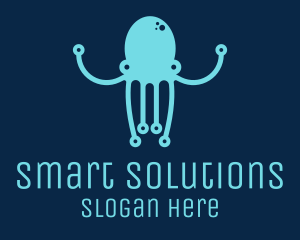 Startup Tech Octopus logo design