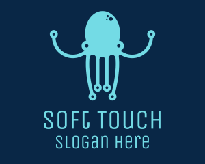 Startup Tech Octopus logo design