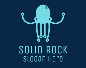 Startup Tech Octopus logo design