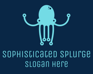 Startup Tech Octopus logo design