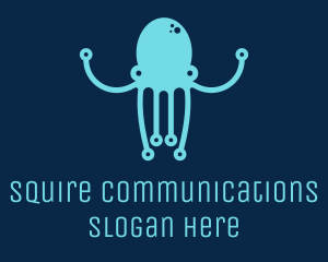 Startup Tech Octopus logo design