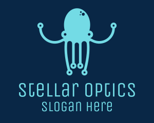 Startup Tech Octopus logo design