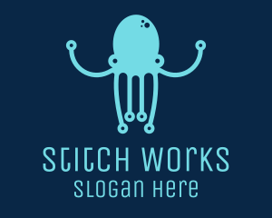 Startup Tech Octopus logo design