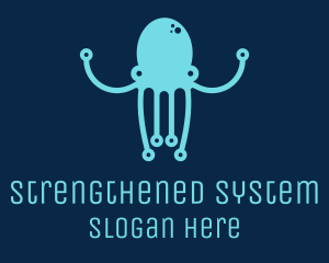 Startup Tech Octopus logo design