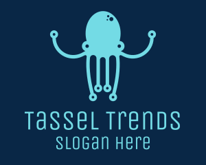 Startup Tech Octopus logo design