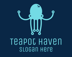 Startup Tech Octopus logo design