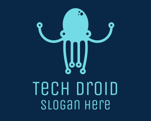 Startup Tech Octopus logo design