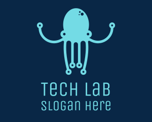 Startup Tech Octopus logo design