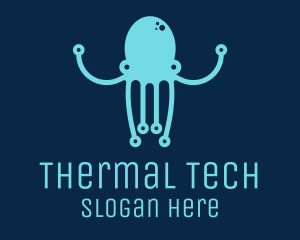 Startup Tech Octopus logo design