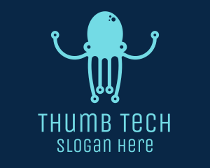 Startup Tech Octopus logo design