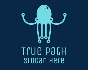 Startup Tech Octopus logo design