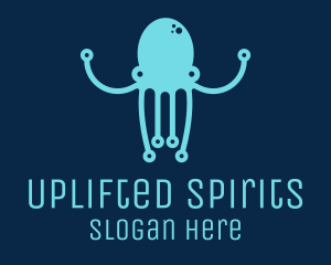 Startup Tech Octopus logo design