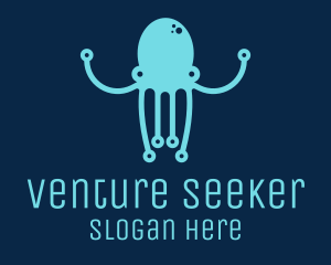 Startup Tech Octopus logo design