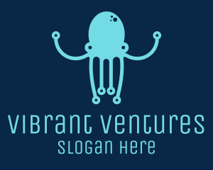 Startup Tech Octopus logo design