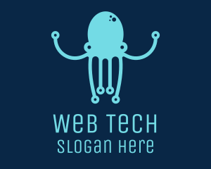 Startup Tech Octopus logo design