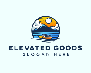 Sailing Maritime Ferry logo design