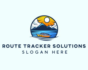 Sailing Maritime Ferry logo design