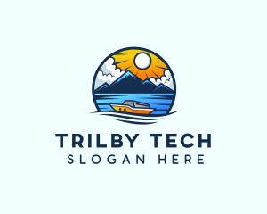 Sailing Maritime Ferry logo design