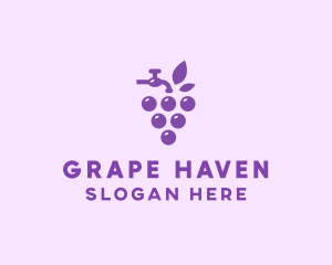 Faucet Grape Juice logo