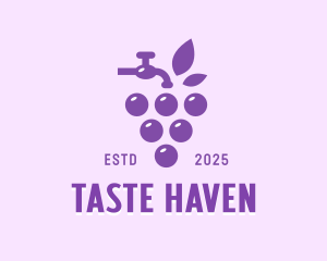 Faucet Grape Juice logo