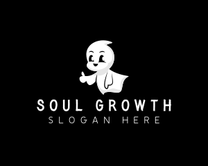 Cute Ghost Spirit logo
