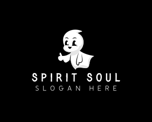 Cute Ghost Spirit logo