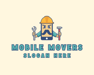 Mobile Carpenter Repair logo design