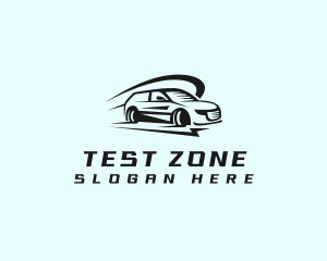 Fast Race Car Logo