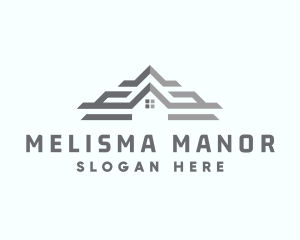 Mansion Roof House logo design