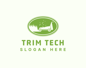 Grass Trimmer Lawn Mower logo