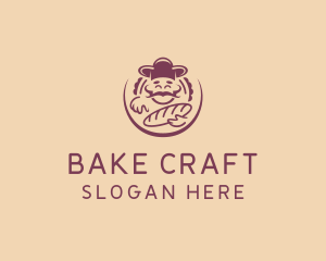 Pastry Chef Baking logo design