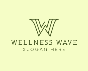 Wellness Beauty Spa logo design