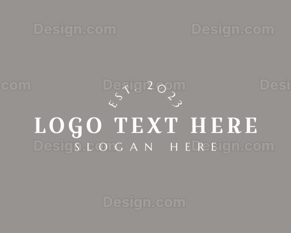 Minimalist Elegant Company Logo