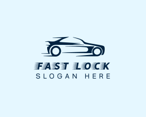 Fast Race Car logo design