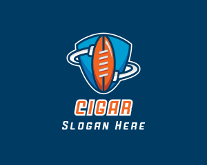 College Football Shield  logo design